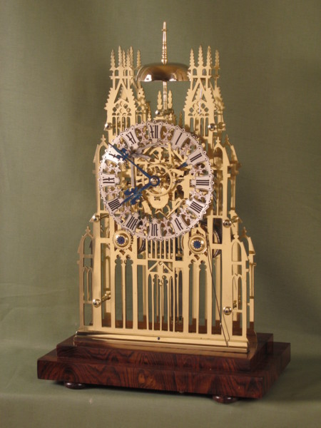 York Minster Skeleton Clock 