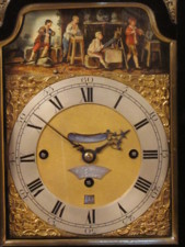 English Musical clock with automata.