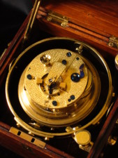 2 day rosewood ships chronometer by Charles Frodsham