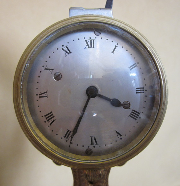 Rare 19th Century Barometer with clock by Carman