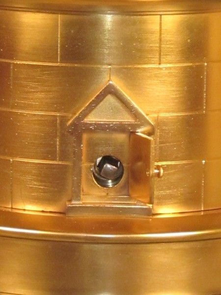 19th Century Windmill Novelty Clock