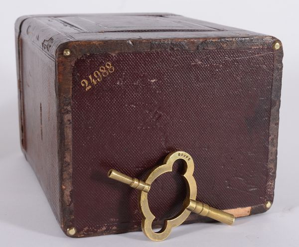 Giant Cased Carriage Clock with Porcelain Panels