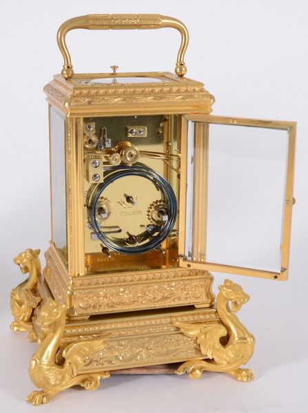 A grande-sonnerie carriage clock