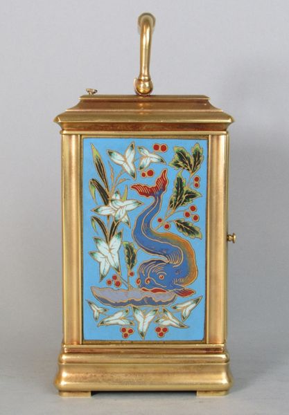 Cannelee Cased Carriage Clock