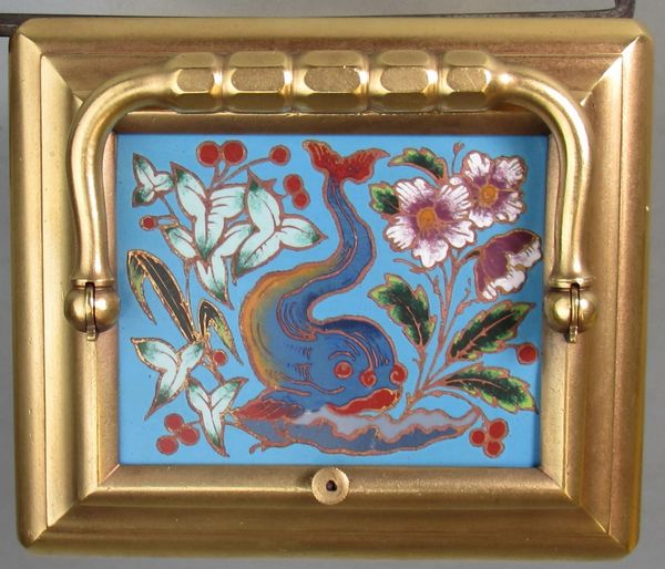 Cannelee Cased Carriage Clock