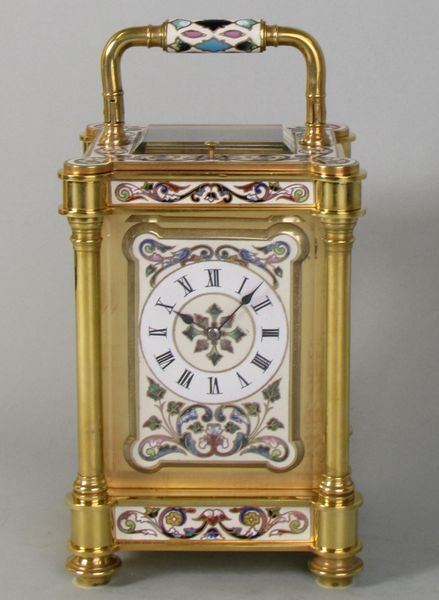 Highly Individual French Carriage Clock