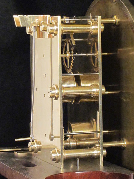 6ft dome top mercurial regulator. Glazed sides, mirrored back 