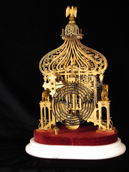 Brighton Pavilion Skeleton Clock