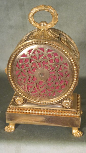 A rare late 18th century Pendule D'Officier (the forerunner of the carriage clock) by Ferdinand Berthoud, Paris