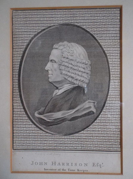 Framed: John Harrison Esq.r. Inventor of the Time Keeper.