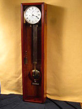 Wall regulator by Dent with gridiron pendulum, circa 1850