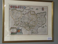D180. Blaeu map of Kent