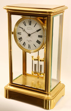 French mantel clock by Susse Freres 'Marchant un Anne'
