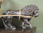  Chariot clock with Lion (France)