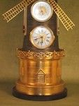 19th Century Windmill Novelty Clock (England)