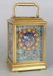 Cannelee Cased Carriage Clock (France)