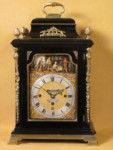 English Musical clock with automata.  (England)