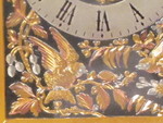 A exceptionally fine carriage clock in muti-coloured relief work (France)