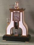 Guilmet clock based on the steam hammer (France)
