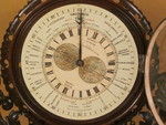 Rosewood cased world time clock, circa 1856 (England)