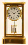 French mantel clock by Susse Freres 'Marchant un Anne' (France)