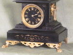 Guilmet mystery clock with pendulum swinging without any obvious impulse (France)