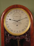  Miniature wall regulator with 24 hour dial (England)